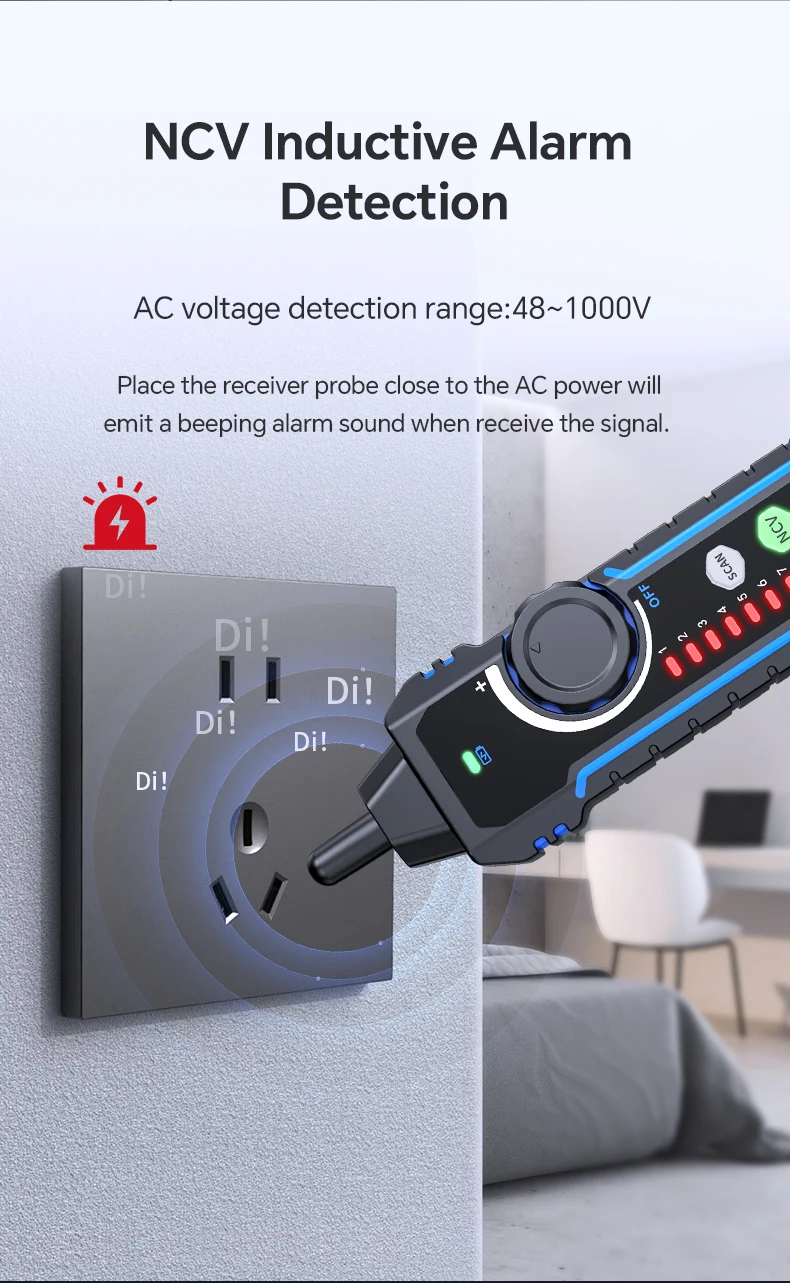 Máy kiểm tra, test cáp mạng NOYAFA NF-8209 Pro test POE NCV